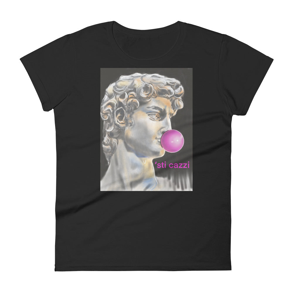 Sti Cazzi David with a Gum T-Shirt – SILENT JUNGLE | Galina Efremova Art